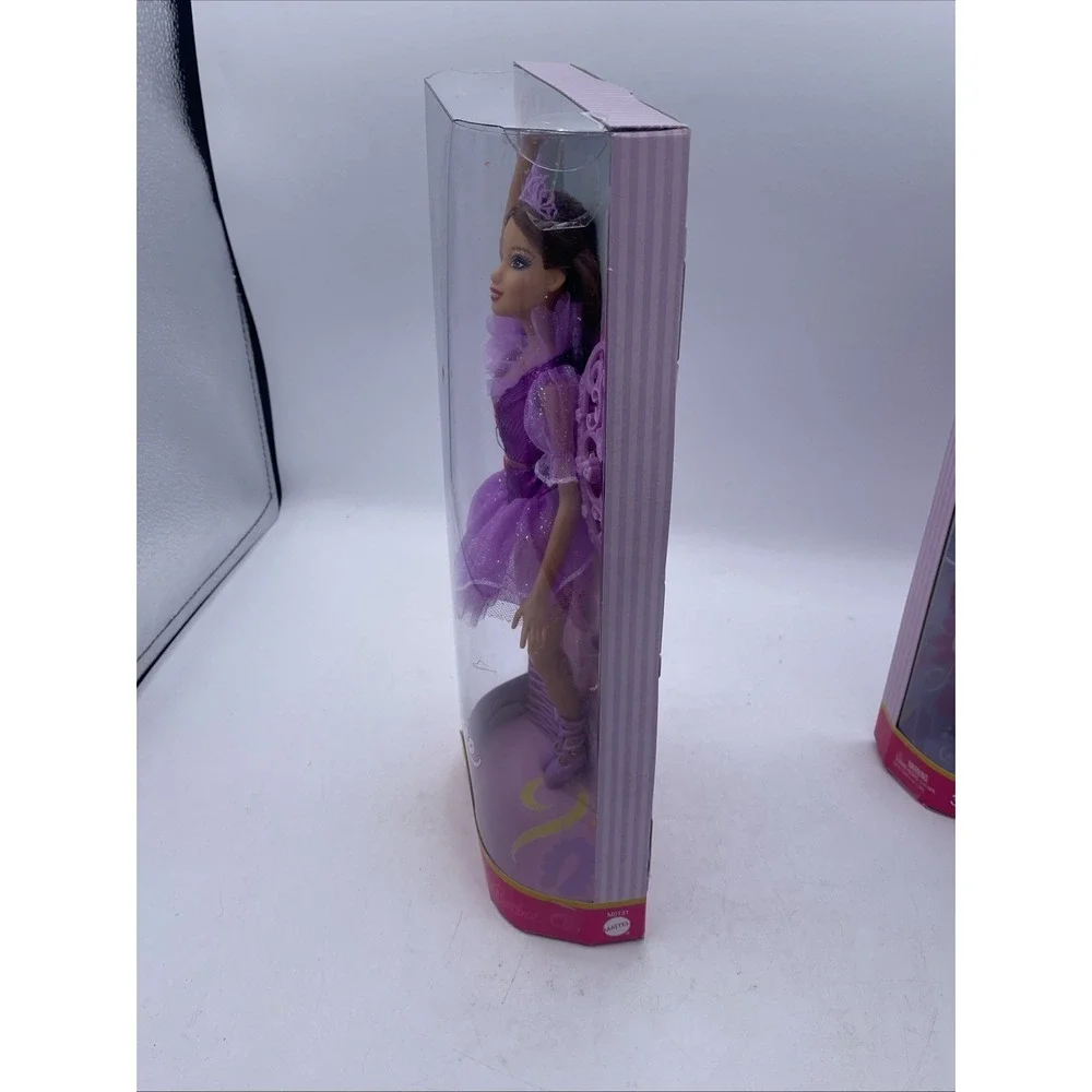 2007 Barbie Princess Ballerina with tiara, purple, Mattel,‎ M0131